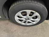a close up of a tire on a car ' s rim