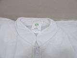 a white shirt with a zipper down the front