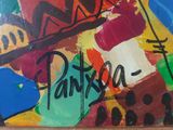 a picture of a painting with a name on it