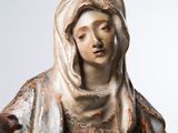 an image of a statue of a woman with a bird in her hand