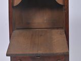 an old wooden desk with a drawer on the top and a drawer on the bottom