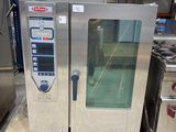 an image of a commercial oven sitting in a warehouse