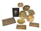 a lot of different items that are sitting on a table