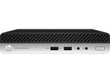 L'ordinateur de bureau HP ProDesk est allumé et prêt à l'emploi.