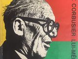 the cover of a book with a picture of a man wearing glasses