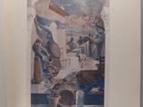 a picture of a painting on the wall of a house
