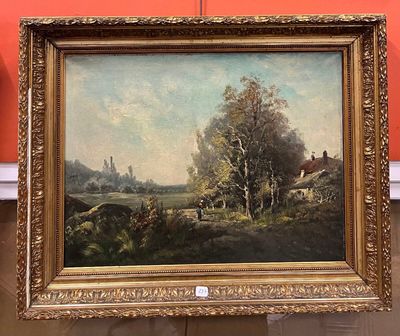 une photo d'une peinture exposée dans un musée