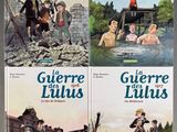 a set of four books on the cover of a novel