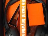 a box with a pair of headphones inside of it