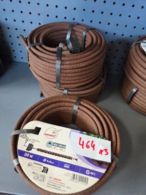 several different types of hoses are on display in a store