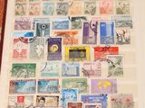 a picture of a book with a lot of stamps on it