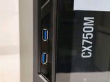 a close up of a computer with two usb ports on it