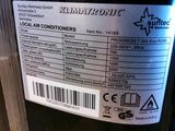 a label on the back of a water heater