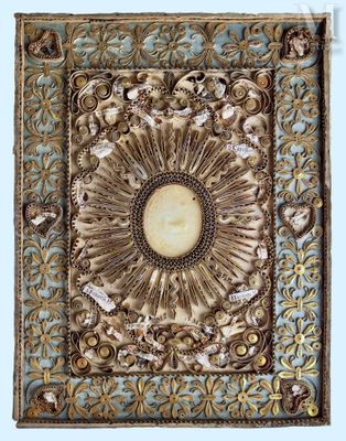 an image of a picture of a decorative object on a wall