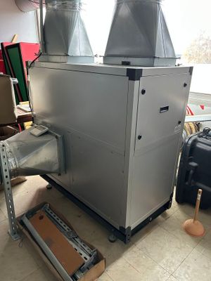 Centrale de traitement de l'air double flux (année 2017) mod…