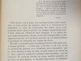 an open book with a black and white picture on it