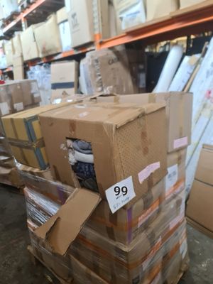 Palette de vêtements et accessoires – Environ 160 kg