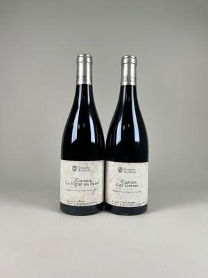 deux bouteilles de vin rouge posées sur une table
