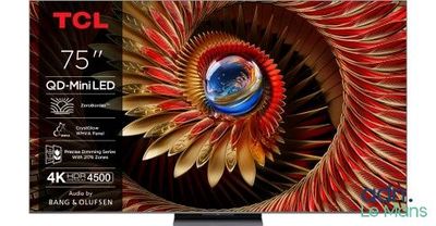 Téléviseur LED « Smart » 4K Ultra HD TCL de 75 pouces