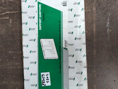 a box with a piece of paper on top of it