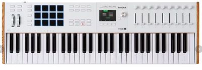 an image of a close up of a keyboard on a white background