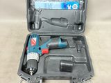 a close up of a tool in a case on a table