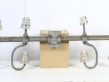 a picture of a pair of hooks on a wall