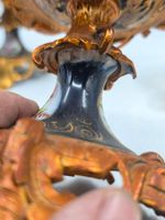 10564-7 / CH K1 / Garniture de cheminée en régule cuivré et … (photo 4)