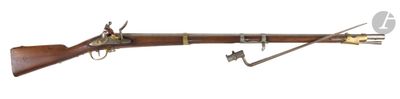 un gros plan d'un fusil sur un fond blanc avec un fond blanc