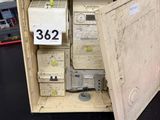 a box that has a bunch of electronic equipment inside of it