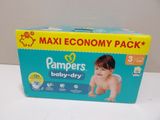 Culottes-couches Pampers Baby Dry, taille 3 - 6 kg, boîte