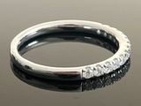 an image of a diamond ring on a black surface