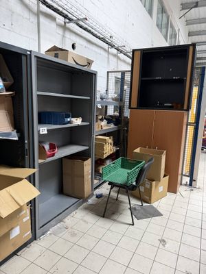 a room with a lot of boxes and boxes on the floor