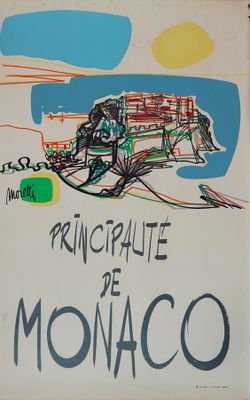 MORETTI Raymond (1931-2005 né à Nice )