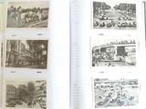 a book with pictures of people and vehicles in it