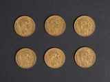 six gold sovereigns of the united states