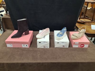 Lot de 4 paires de chaussures femme de marques ALMA EN PENA …