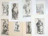 de nombreux dessins représentant des personnes dans différentes poses