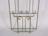 pair of antique wrought iron plant stands