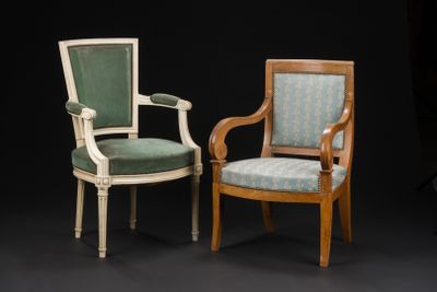 Ensemble constitué de deux sièges : - Photo 1