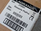 a box with a label on it that says lagrance