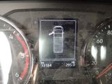 a picture of a car ' s dashboard showing the speed of the car