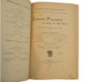 an open book with a picture of the title of colonial france