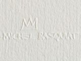 an image of a close up of a white business card