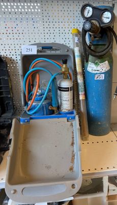 many different types of equipment that are on the shelf