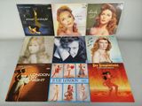 various album covers of various women in various styles and sizes