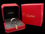cartier 18k white gold and diamond ring
