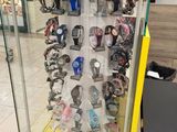 a vending machine with a lot of watches in it