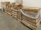 a lot of boxes that are stacked up in a warehouse