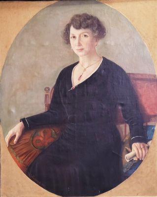 WECHTOMOFF Wladimir (1903-1974), Portrait de dame de qualité…